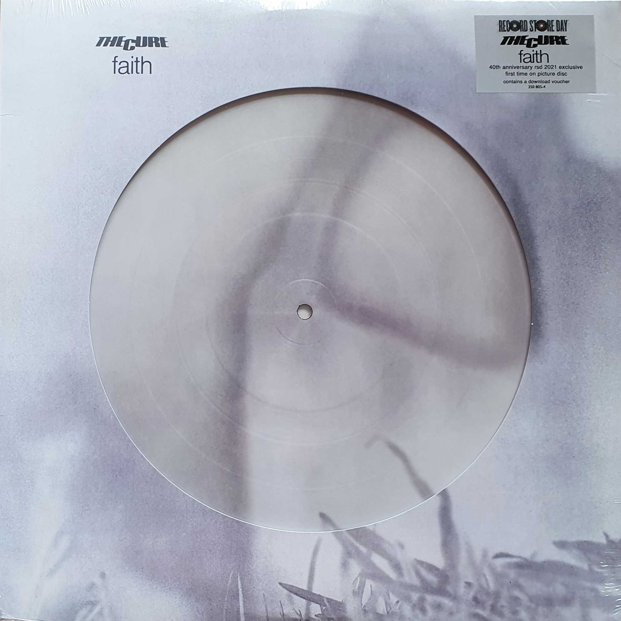 Picture of 350 805 - 4 Faith - Limited edition picture disc - Record Store Day 2021 by artist The Cure